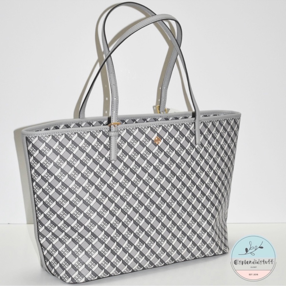 TORY BURCH Large Tote Gray Bag